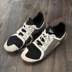 Reebok Black and White Sneakers